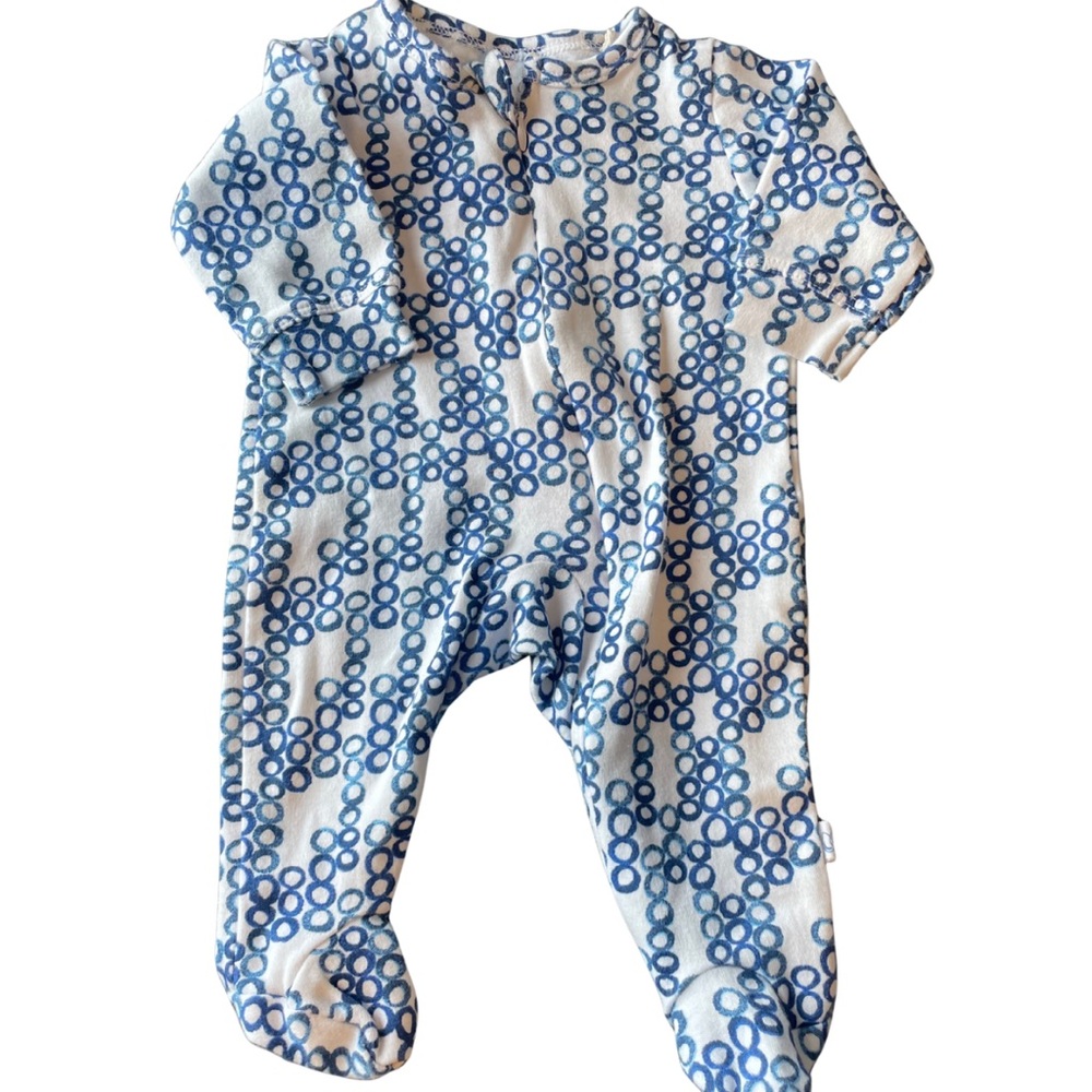 Oliver & rain baby footie